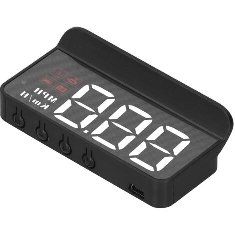 Pantalla frontal HUD OBD2 para coche, proyector para parabrisas, indicador multifunción, alarma, recordatorio de fatiga al conducir