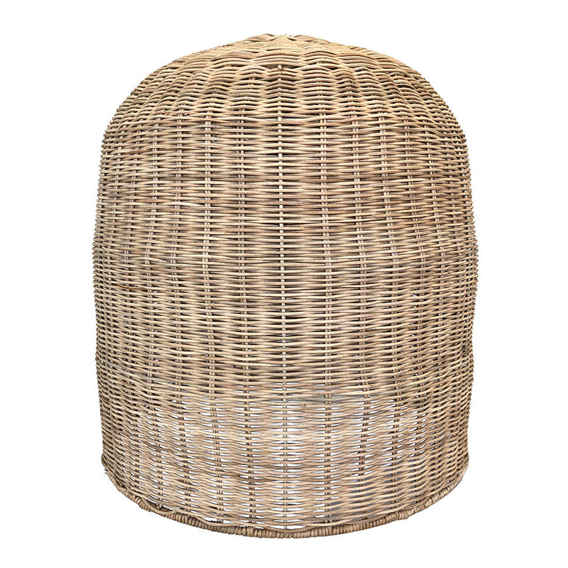 

Pantalla GIACOMO de ratán natural, estilo bohemio, para E27 H45cm