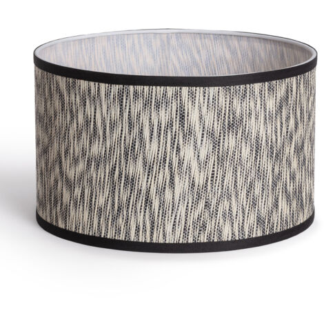 Pantalla Lámpara Saniya ILUZZIA Blanco / Negro