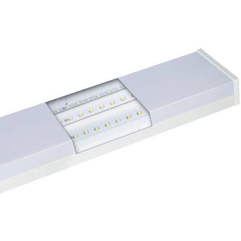 Pantalla led integrado matel rectangular 48W 120cm 2700K