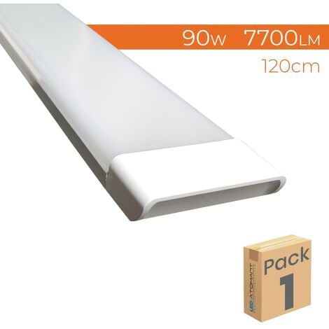 LED ATOMANT SL Pantalla LED Lineal Superficie Slim 120cm 90W 7700LM Blanco Frío 6500K - Pack 1 Ud.