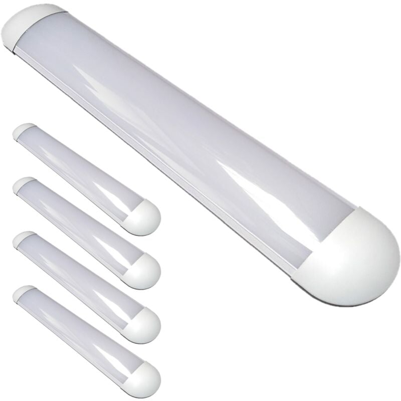 

Led Atomant Sl - Pantalla LED Lineal Superficie Slim Plus 65cm 36W 3400LM | Blanco Neutro 4500K - Pack 5 Uds. - Blanco Neutro 4500K