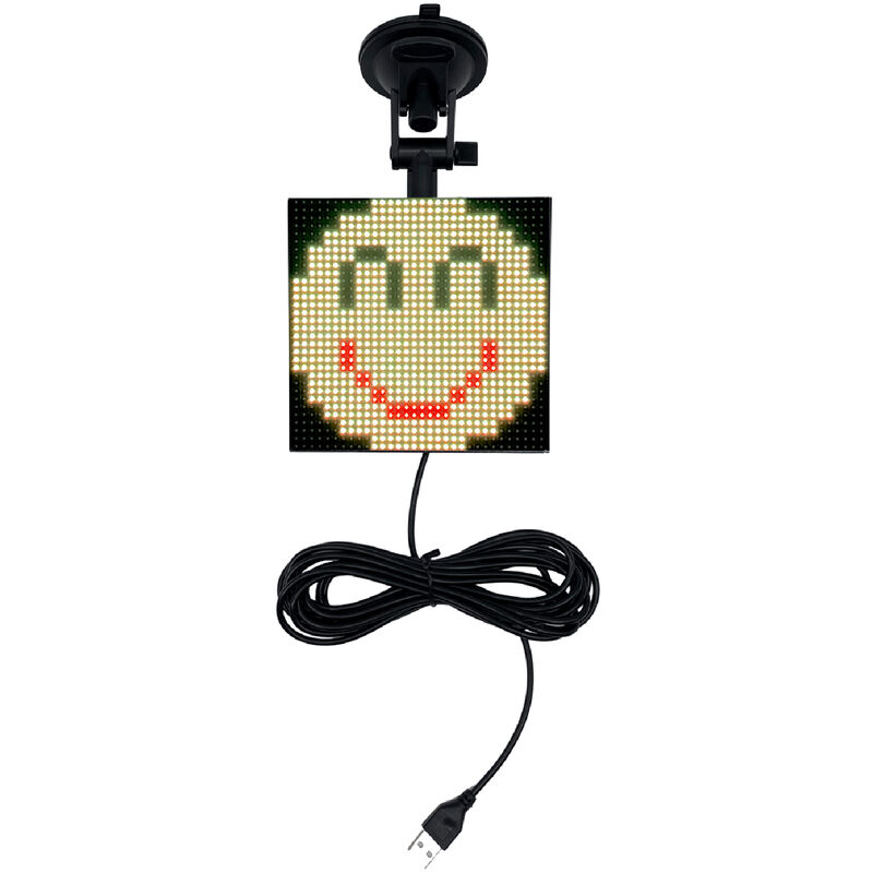 

Pantalla LED P4, ventana trasera para automovil, pantalla de emoji para automovil, pantalla de imagen WiFi emoji, pantalla P4