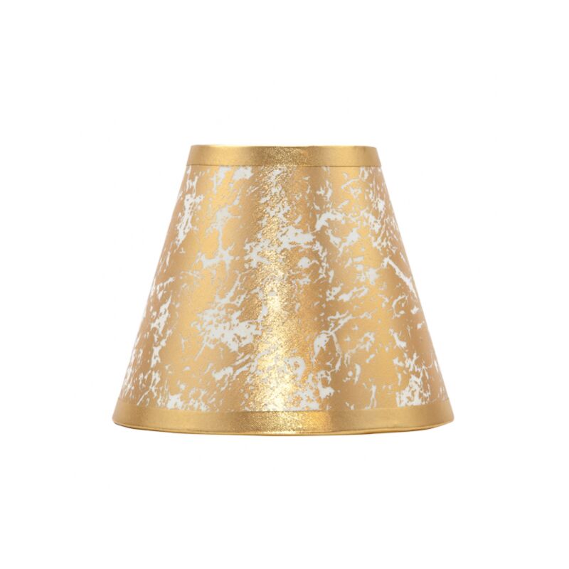 

Fabrilamp - Pantalla Lourdes cónica E27 oro 35d - Oro