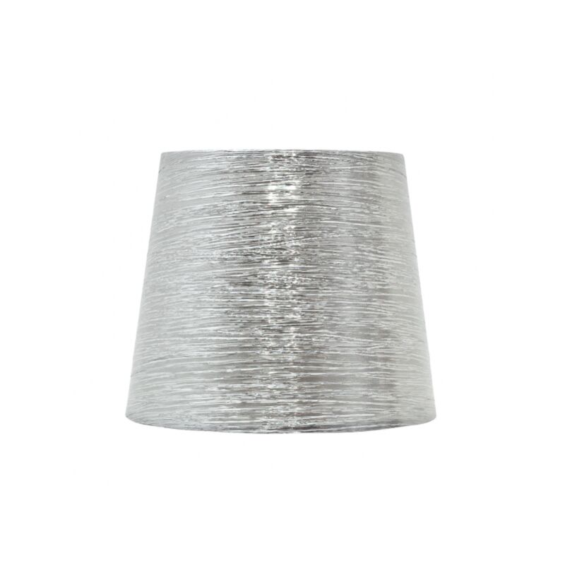 

Fabrilamp - Pantalla Nova E27 tejido plata brillo 35d - Plata