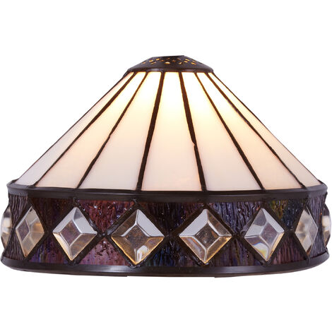 Pantalla para Lámpara Tiffany suelta Serie Ilumina D-20cm 2907