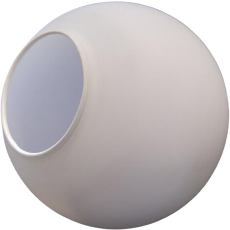 Pantalla para lámparas de cristal, blanco mate, esfera E14 Alfa