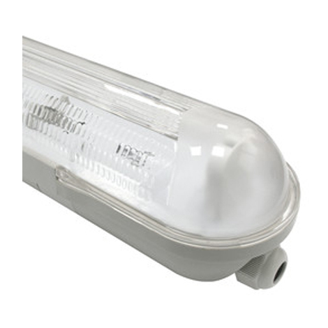 main image of "Pantalla para tubo LED de 600 mm de largo, Electro DH, estanca IP65, 30% policarbonato, 70% ABS, 81.001/1X600"