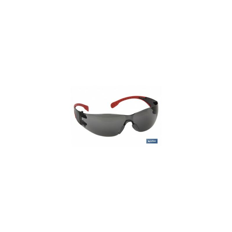 

Gafas seguridad super ligera 18grs lente oscura
