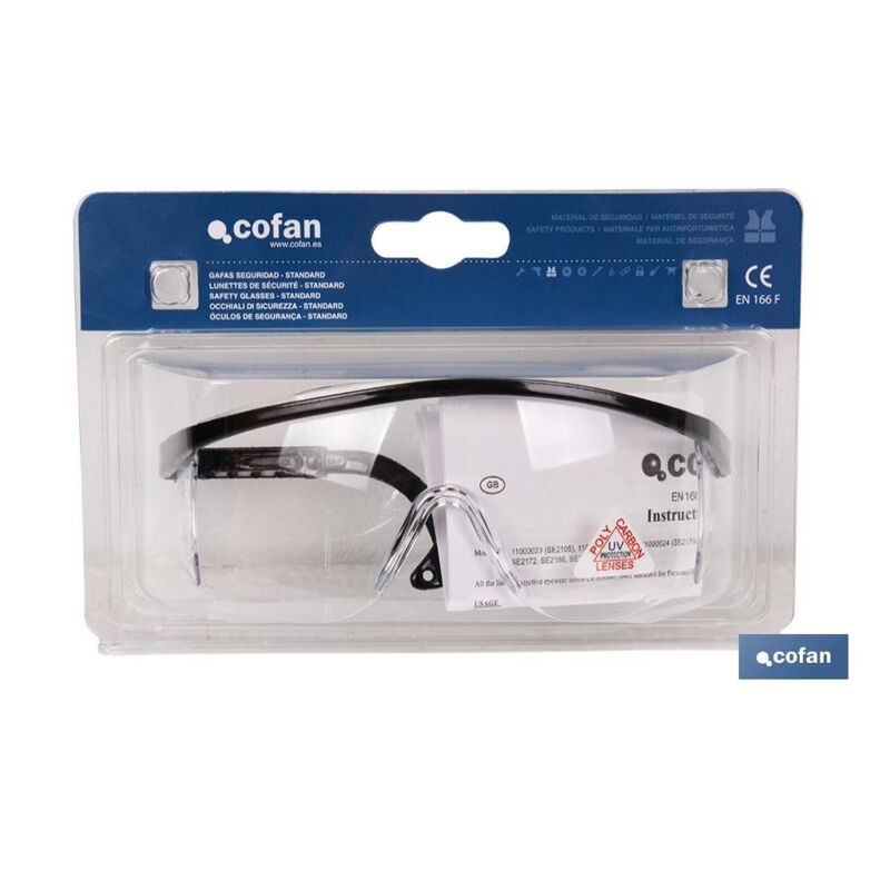 

Blister gafas seguridad contraimpacto