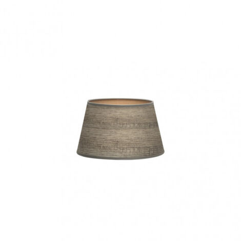Pantalla salma e27 madera gris 20dx15dx12,5h