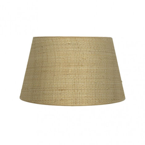 Pantalla salma e27 natural 40dx30dx25h conica   abierta