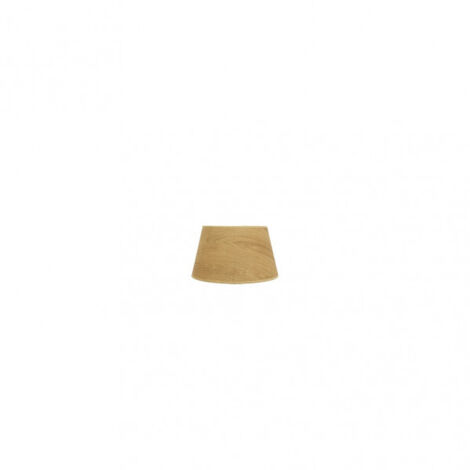 Pantalla salma pinza madera clara 10dx8dx8h conica abierta