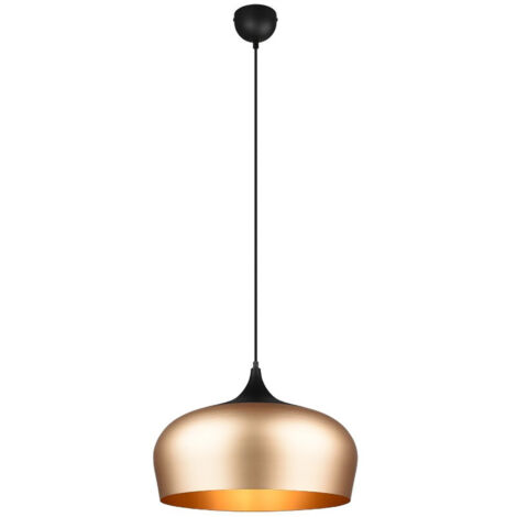 Pantalla Suspensión Grande Cocina Latón Chiron Trio Lighting