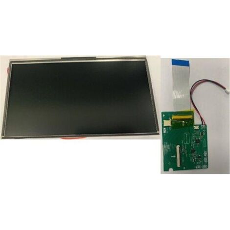 Pantalla TFT 10" con alta resolución y diseño compacto