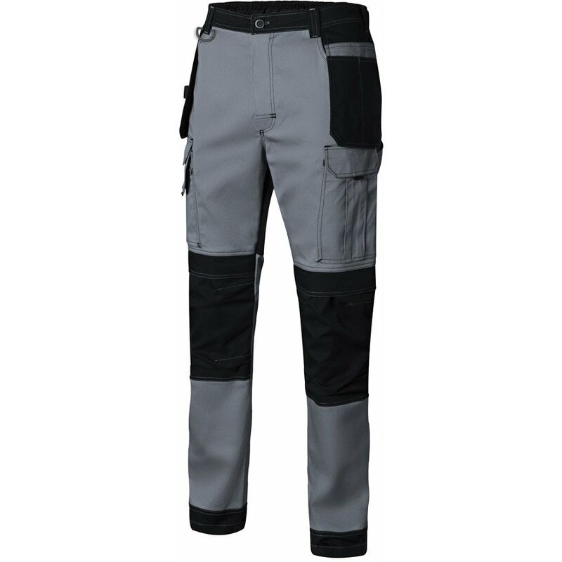 

Pantalon Trabajo L Con Refuerzo 98%Alg 2%Elast Gr/Neg Canva