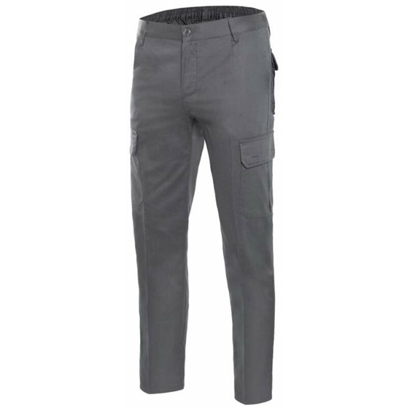 

Velilla - PANTALÓN 100% ALGODÓN MULTIBOLSILLOS Gris 40