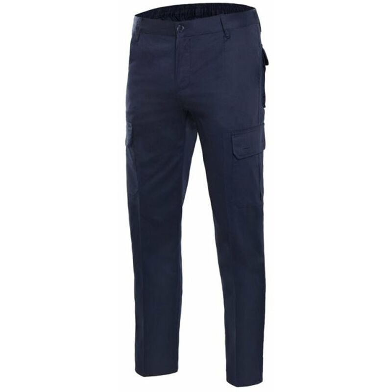 

PANTALÓN 100% ALGODÓN MULTIBOLSILLOS Azul Navy 58