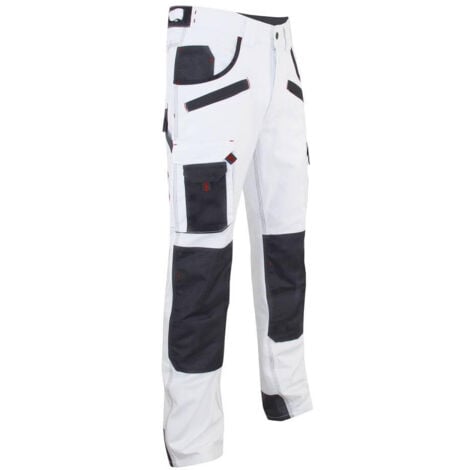 Pantalon Aerosol LMA Blanc / Gris nuit - T.38 - 1443 T.38