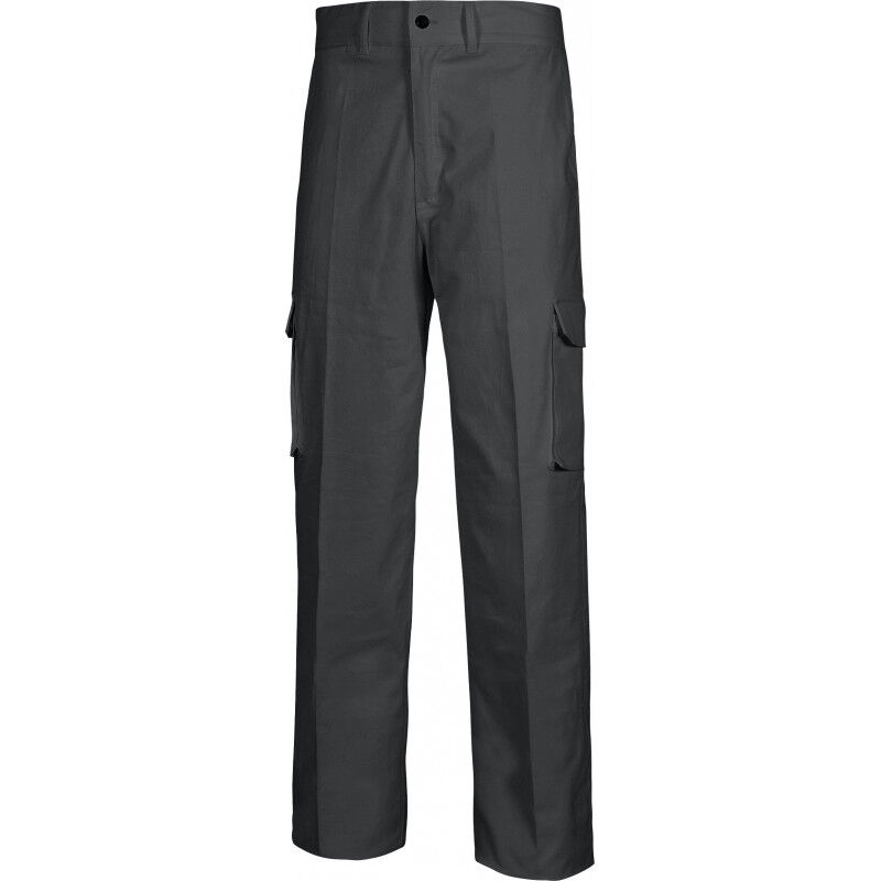 

Pantalón recto y elástico con cierre de botón B1421 | Gris - 50 - Workteam