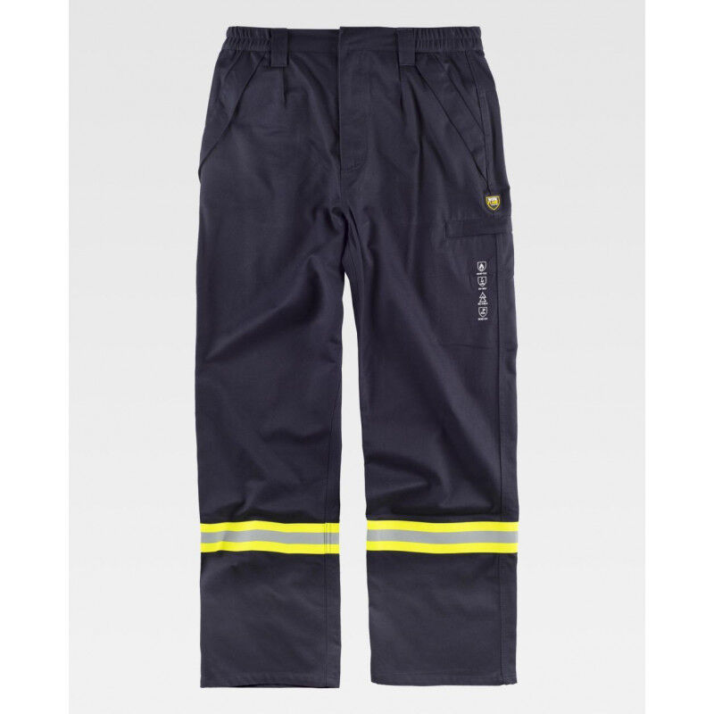 

Pantalón ignífugo para soldadura y arco eléctrico WORKTEAM B1498 | Azul marino - XXL