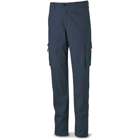 PANTALON ALGODON MULTIB AZUL