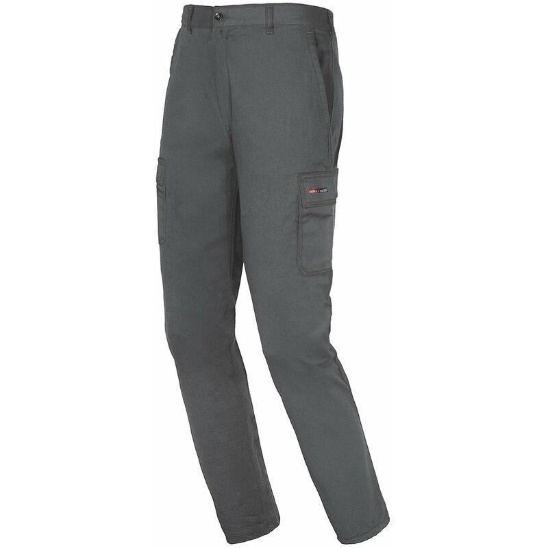 

Pantalon Algodon Stretch Gris Xl