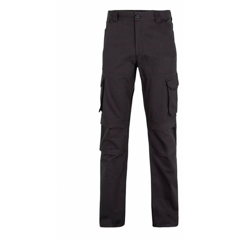 

PANTALÓN ALGODÓN STRETCH MULTIBOLSILLOS Negro 3XL