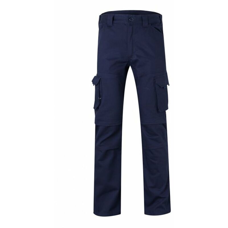 

PANTALÓN ALGODÓN STRETCH MULTIBOLSILLOS Azul Navy XL