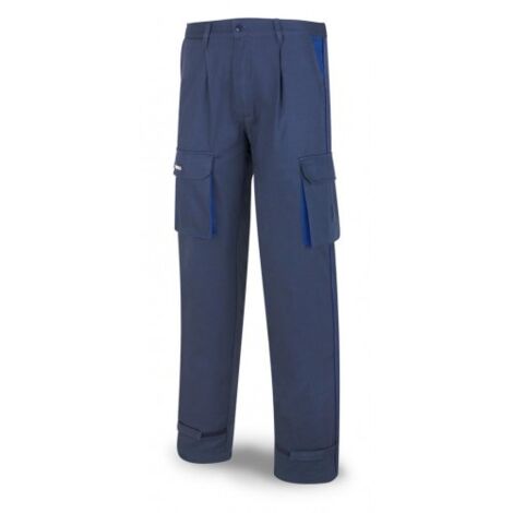 PANTALON ALGODON SUPERTOP AZUL MARINO 56 (488-PASUPTOP56) - MARCA