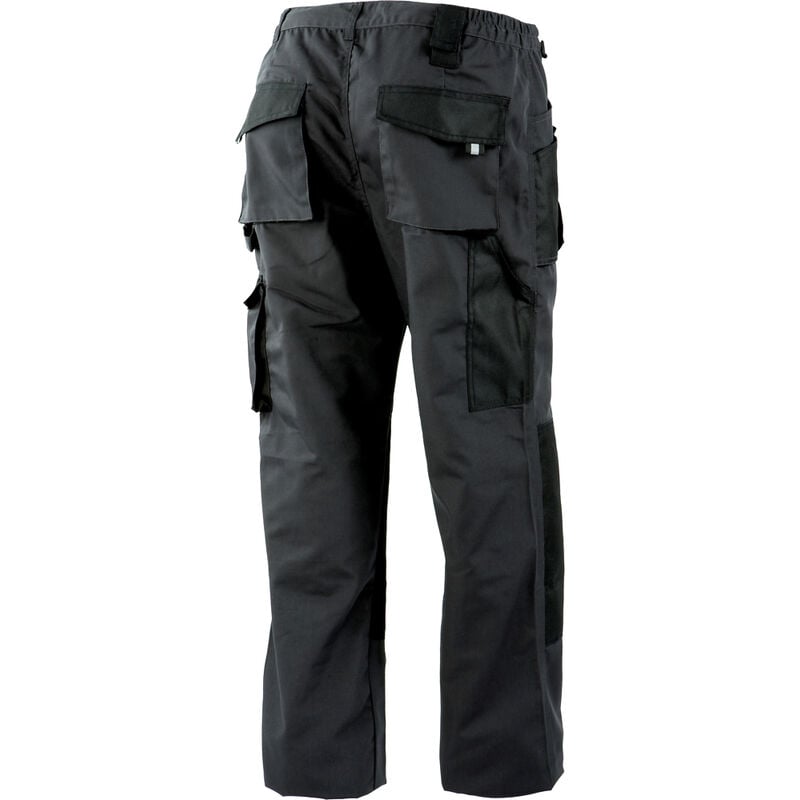 Allround black Pantalons - gris/noir xs - 36