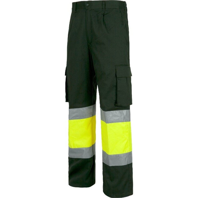 

Pantalón industrial de alta visibilidad combinado en colores flúor WORKTEAM C4018 | 58 - Verde Oscuro+Amarillo A.V.