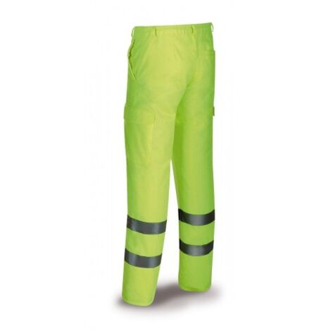 PANTALON ALTA VISIBILIDAD AMARILLO 52 (388-PFYE52) - MARCA