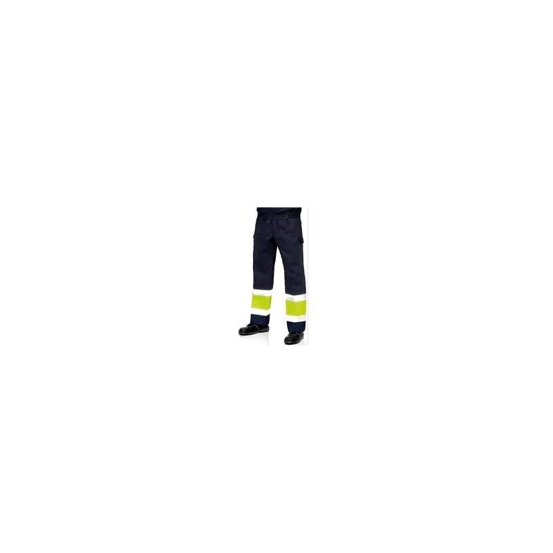 

Vesin - Pantalón de trabajo bicolor alta vibilidad Am-Af-Am Talla 44