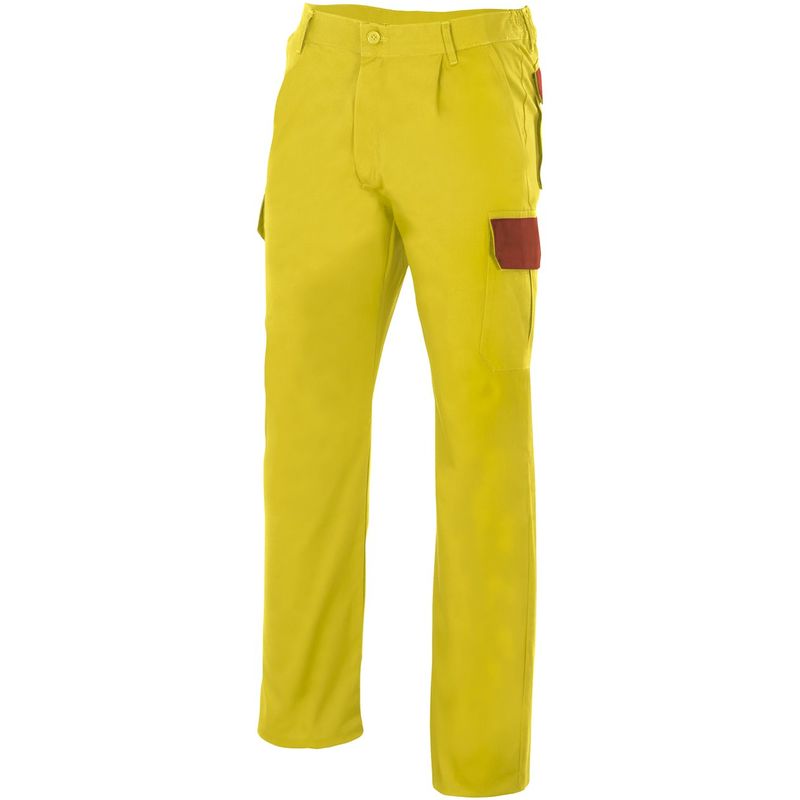 

PANTALÓN MULTIBOLSILLOS Amarillo 40