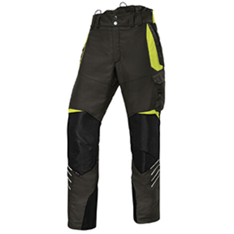 Pantalon anti-coupures Kübler FOREST PSA 3 olive/jaune vif Forme 2750 Taille 3XL-89