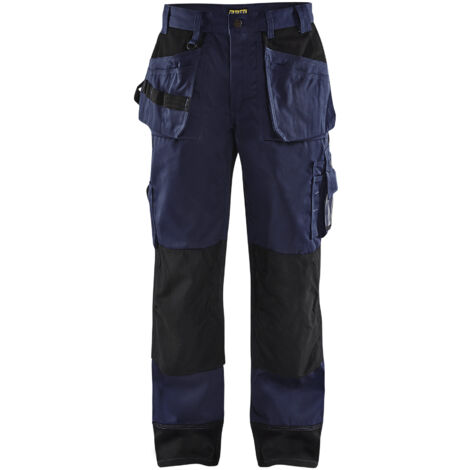 Pantalon artisan bicolore Marine/Noir - 150318608999 - Blaklader - taille 44