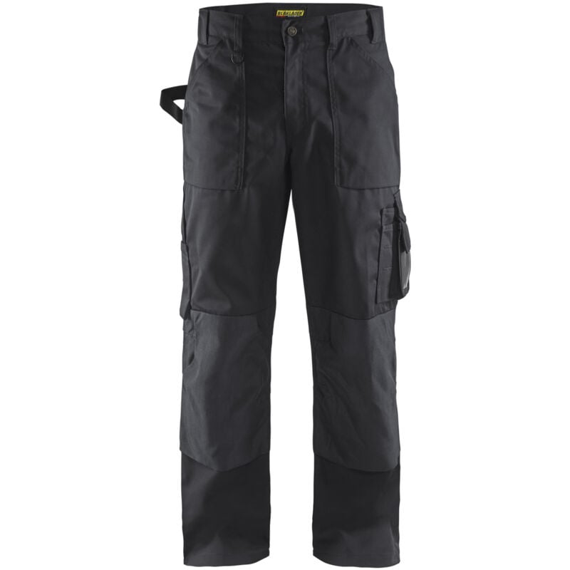 Pantalon de travail sans poches flottantes artisan 1530 - Noir m - FR(42) - SE(C48) - Courtes