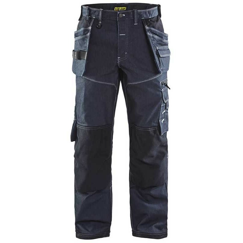 Jean de travail X1900 Artisan Cordura Stretch Blaklader 1960 - Déstockage - Bleu foncé - 48 - Jambes standards - Bleu foncé