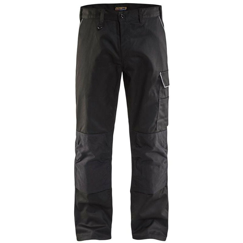 Pantalon de travail noir services Blaklader 1406 - Noir - 48 - Jambes standards - Noir