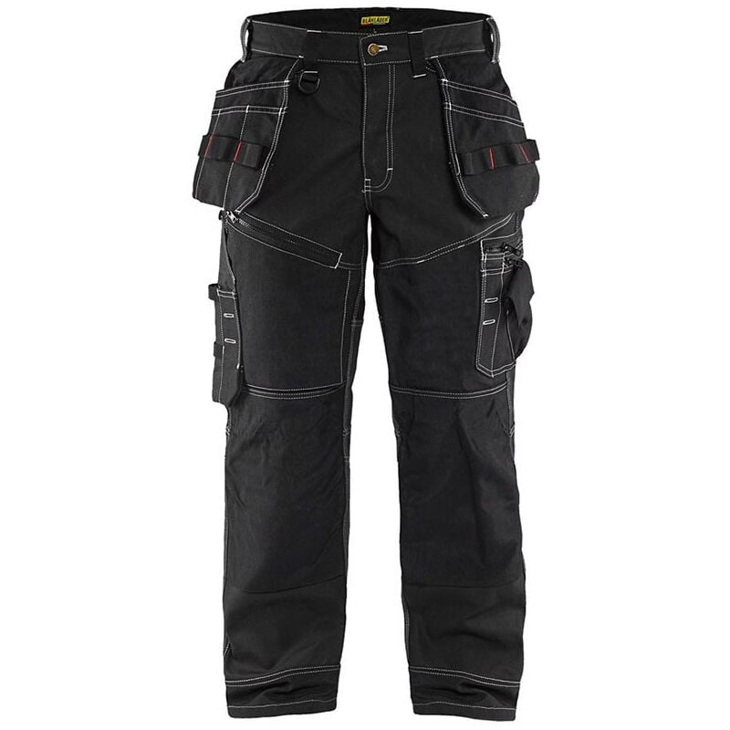 Pantalon de travail coton croisé X1500 Blaklader 1500 - Noir - 50 - Jambes standards