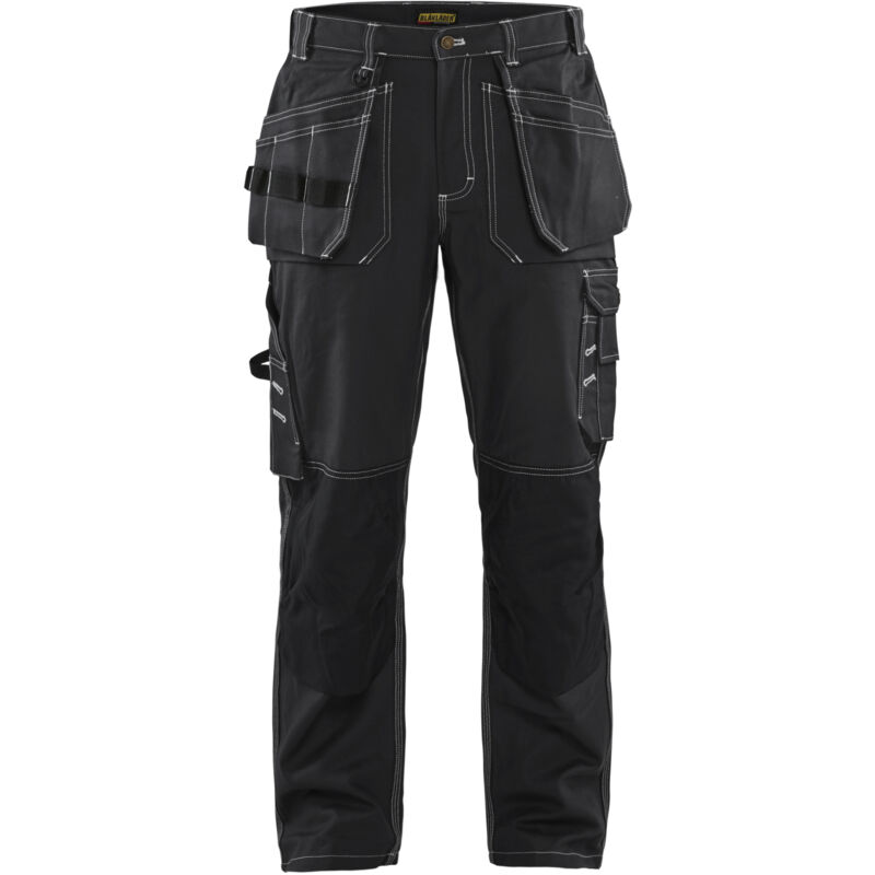 Blaklader - Pantalon artisan coton croisé 1530 - Noir - 44 - Jambes standards