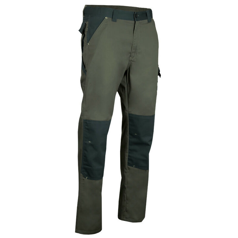 Pantalon Station renforcé aux genoux olive/vert us LMA taille 58 - cba - Couleur Olive/Vert us - Taille Vêtement 58