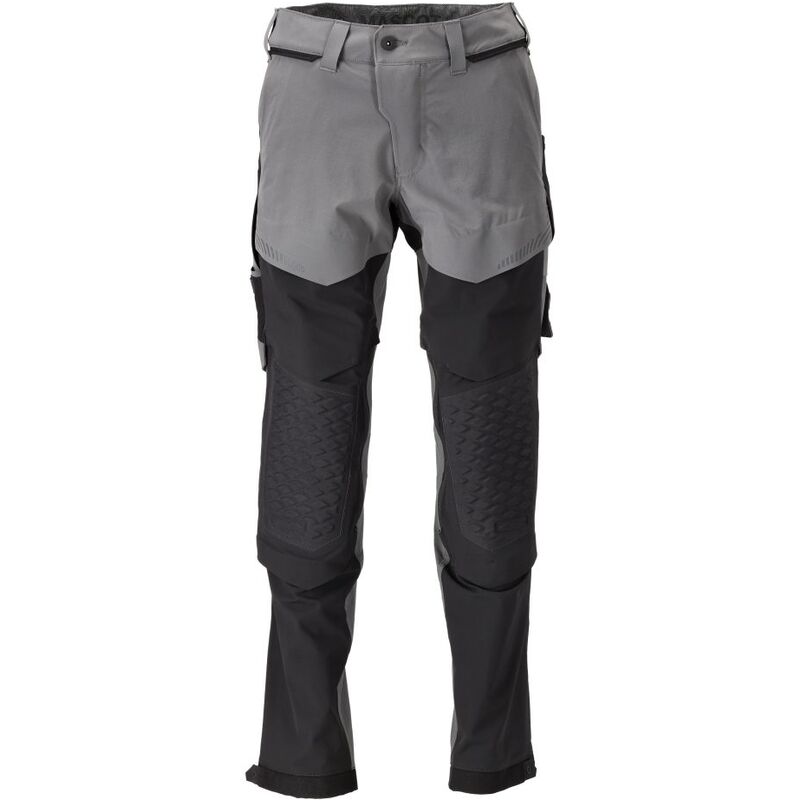 Pantalon avec poches genouillères Mascot Ultimate - Léger et hydrofuge - 22279-605-GRIS ANTHRACITE/NOIR-36