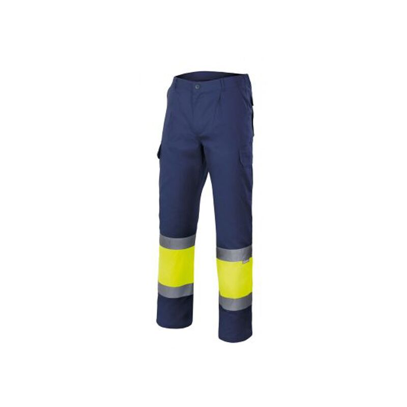 

Pantalon avisibilidad azul