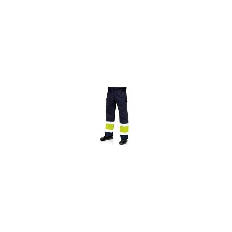 

Vesin - Pantalón de trabajo bicolor alta vibilidad Am-Af-Am Talla 38