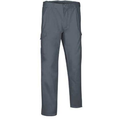Pantalón basic multibolsillos Quartz M Gris