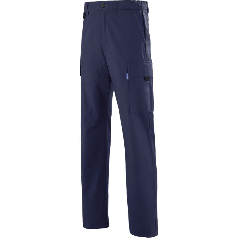 Pantalon battle dress 100% coton bleu marine l - FR(48-50)