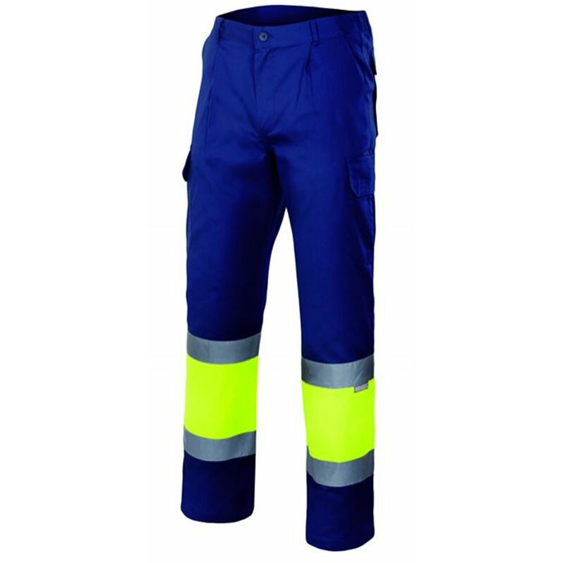 

PANTALÓN BICOLOR ALTA VISIBILIDAD Am.Flúor/Azulina 3XL
