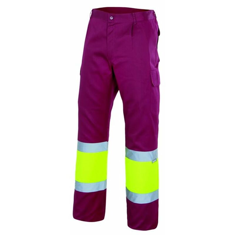 

PANTALÓN BICOLOR ALTA VISIBILIDAD Granate XL
